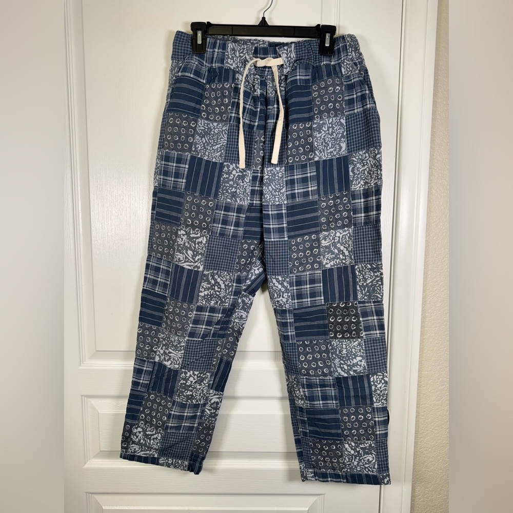 Btfl Studio Jogger Pants Patchwork Front Back Poc… - image 1
